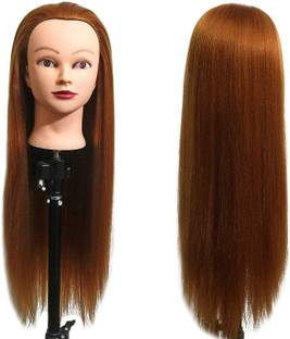 PARAM  Dummy For Face Make-up Practice/Long  Dummy For  Styling Practice Hair Extension