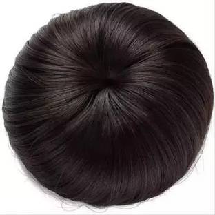 SUGNA Synthetic  Bun Extension Artificial Juda For Women And Girls, Natural Brown Hair Extension