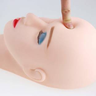 Americolor Professional Make Up Eyelash Practice Manikin Pro Massage Makeup Training Hair Extension