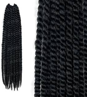 A H S Mambo Twist hair Dreadlocks Extension Braid 3Pcs Pack Of 1 Hair Extension