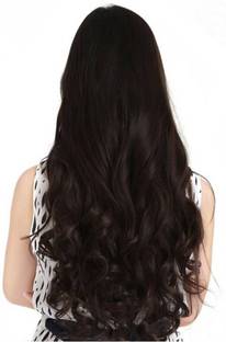 D-DIVINE Clip in wavy brown Hair Extension