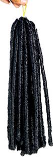 A H S FAUX LOCS DREAD 20”in Length 100% Synthetic Braid (Black) Set of 1 Hair Extension