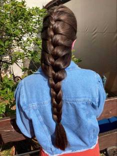 iFkart India Fashion kart Good Look Women's Brown Choti 70gm  extensions Hair Extension