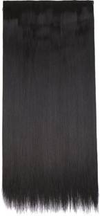 BELLA HARARO Straight Clip-in Synthetic  Extension for Women 28 inch 5 Clips (Natural Colour, 100 gram)-Pack Of 1 Hair Extension