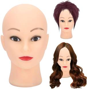 D-DIVINE Dummy head, Show wig mannequin head head, Bald head Bald mannequin head Hair Extension
