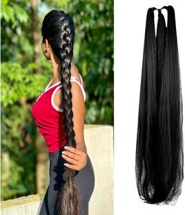 AmazBeri Parandi Choti for Women And Girl's Black choti  Hair Extension