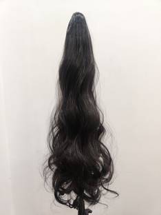 ALX Curly wavy hair clip pony tail instant hairstyles beaut42y Hair Extension