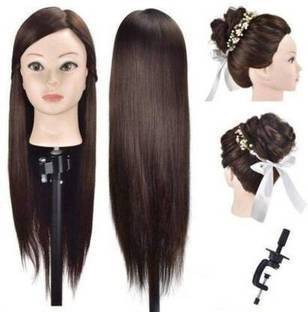 VIVIAN Salon Use Dummy For Styling Practice, Dummy With Stand 1 Pc Hair Extension