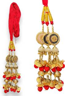 OWNCOSMETICS Heavy Design Paranda Parandi For Women & Girls Hair Extension
