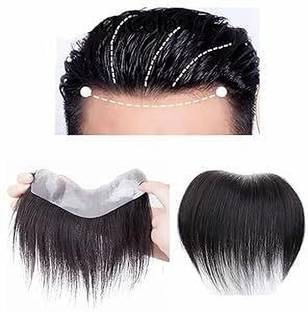 Belix Frontline Frontal  Patch for Men | Wide PU Border High Durability AAA Grade Hair Extension