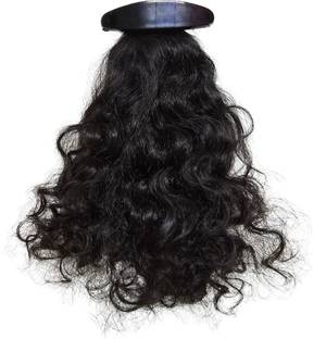 Capillatura 10 Inch Curly Clip In Ponytail |Natural Black|Washable Hair Extension