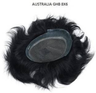 El Cabell Australian hair Patch for Men, 100% Human hair, Natural Looking Patch Size 8x6 Hair Extension