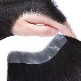 A H S Men's & Boys Front/ line piece/ for Covering Male Receding Patch Hair Extension