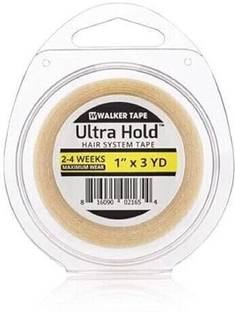 Ultra Hold Adhesive Tape 1 X 3 Yrds 1 Roll Double Side Adhesive, Multicolor Hair Extension