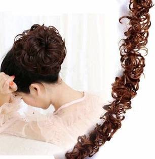 DELUXE HAIR  Accessories for Women Synthetic Women Frill Hair Extension