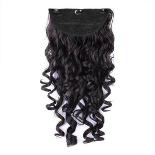 Stasia Street CLIP-IN 24" STEP CURL DARK BROWN HAIR EXTENSIONS Hair Extension