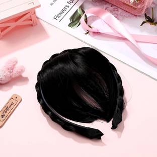 CAMOLA DEVA Synthetic Wigs Headband Front  Bangs Fringe  Extension Hair Extension