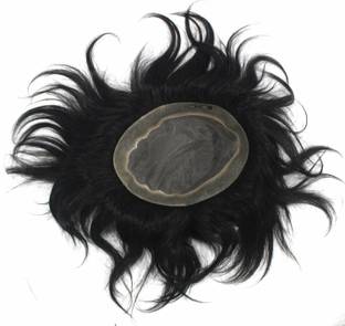 golden hair int B.M.W hair patch for men size (9x6) 100% Human hair Hair Extension