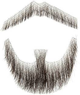 Ritzkart Human  Men's Artificial Beard and Mustache for Acting/Modeling Hair Extension