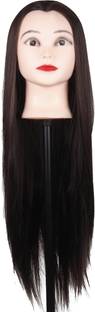 Longmax Saloon Use Dummy For Styling Practice, Dummy With Stand  Extension Hair Extension