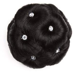 TRESS stylish natural looking stone hair bun Hair Extension