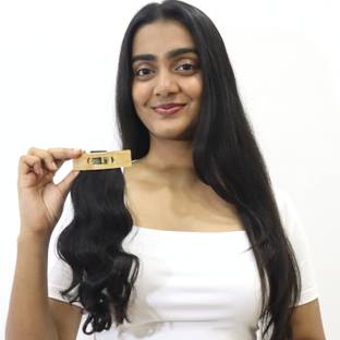 Thicklengths Wavy Ponytail hair Extensions, 10" Flat Clip Ponytail, pony style  Extension Hair Extension