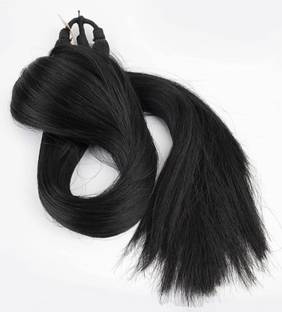 AmazBerie FANCY WOMEN BLACK CHOTI 80,GM EXTENSION ||PACK OF 1 HAIR EXTENSION Hair Extension
