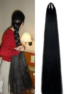 Views Nice Look Paranda Choti Colour 26 inch Instant Ready, Black Hair Extension