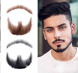Ritzkart BigSizeMenBeard Hair Extension