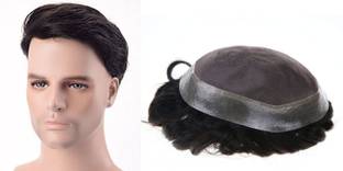 ABNITIO 100% Human  Australian Patch For Men|hair wig for men|(9x7,Natural Brown) Hair Extension