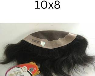 HAIRLAYER 10x8 Golden USA HAIR PATCH for Men 100% Natural Human  Hair Extension