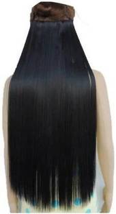 VIVIAN High Quality Clip And Go Straight piece like real Hair Extension