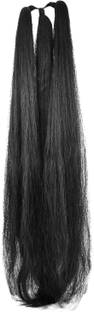 Views Synthetic Nylon  Extension Parandi Choti For Women And Girls (30 Inch) Hair Extension