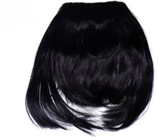Blushia Synthetic Front  Extensions Clip, Fringe Bangs Hair Extension