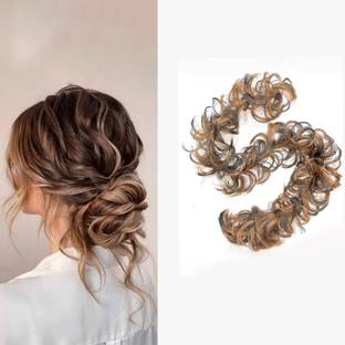 VIVIAN Highlight Messy Frill Hair Extensions For Ponytail (Pack of 1) Bun