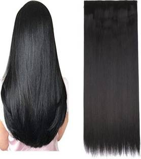 A H S  extensions Clip-on Natural Black Hair Extension