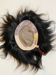 Omemi Blake hair patch size (10x7) 100% Human hair thin skin base Hair Extension