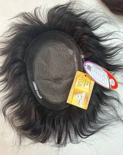 थिंकविग 9x6 Model Austrailia Natural hairline human hair patch for Men हेयर एक्सटेंशन