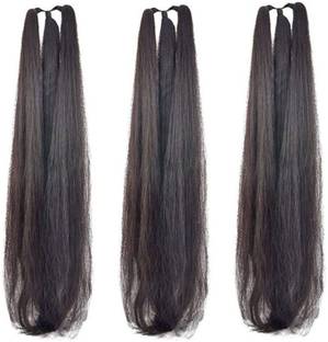 AROOMAN Stylish Combo Of 3  Parandi  Extenshion for Festives Braid Extension Hair Extension