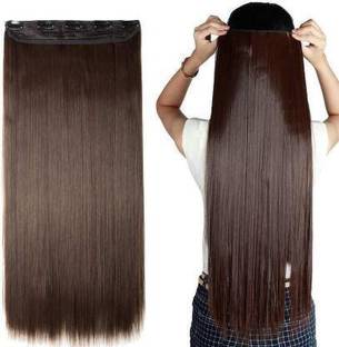 Views Natural Dark Brown Stylish 5 Clip In Hair Extension