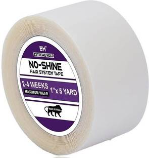 GROWTH Double Sided Wigs Tape for  Extension Toupees 5 meter White (pack of 1) Hair Extension