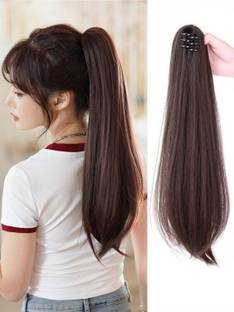 Pinaka Wig Natural looking Scale Ponytail  Extension Full Head Highlight Pack of 1 Hair Extension