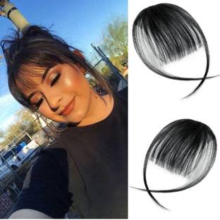 El Cabell  bang /Franchise Clip-ins  Extensions For Girls/Women Black Hair Extension