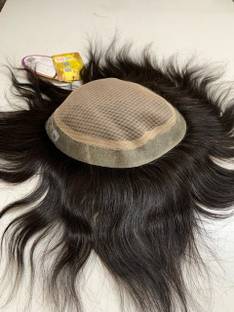 golden hair int Double net Los Angeles (10x7) hair patch for men 100% Indian Human hair Hair Extension