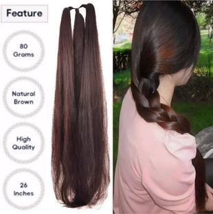 iFkart ( India Fashion Kart ) Nice 26 inch Choti high quality Brown hair extension Hair Extension
