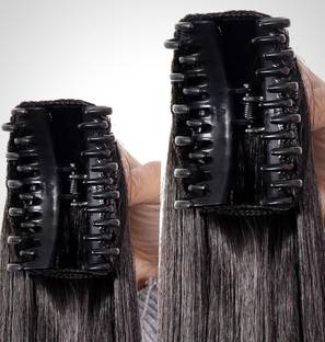 Hogtong Cletcher Synthetic  Extension for Women Natural Look  Extension Hair Extension