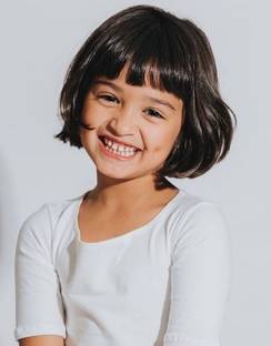 Rizi Cute look hairstyle adjustable good for all size head for kids Hair Extension