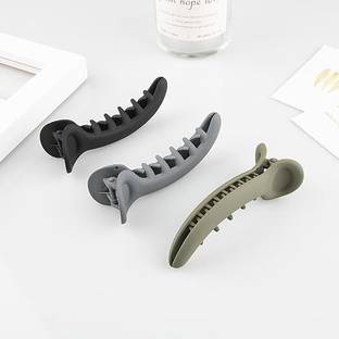 BRINCHTOWN Banana Clutcher Clip,  Accessories Banana Mirchi Shape  Clip - Multi Hair Extension