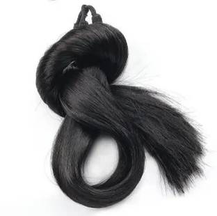 AmazBerie FANCY WOMEN BLACK CHOTI 70,GM EXTENSION ||PACK OF 1 HAIR EXTENSION Hair Extension