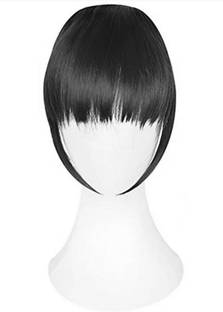CRIBE Fringe 1# Front Bangs New Clip And Go Hair Extension